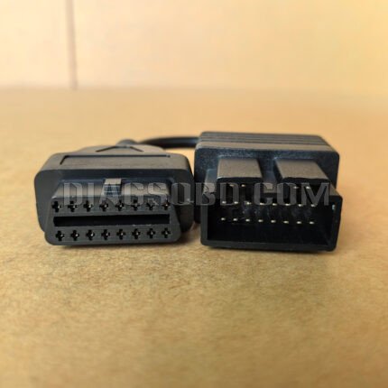Kia 20pin to 16pin OBD OBDii female Adapter Connector Cable (W)