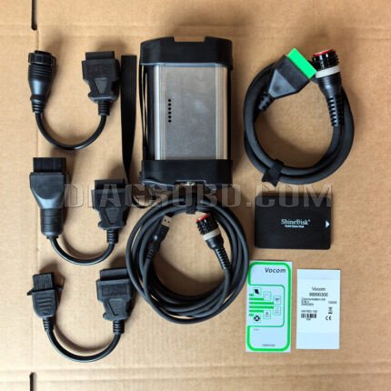 Volvo Vocom 88890300 Interface+SSD Heavy Truck Excavator Scanner For Volvo/UD/Mack/Renault VOCOM I Truck Diagnostic Tool VOCOM 1 scan Diagnostic Tool (W)