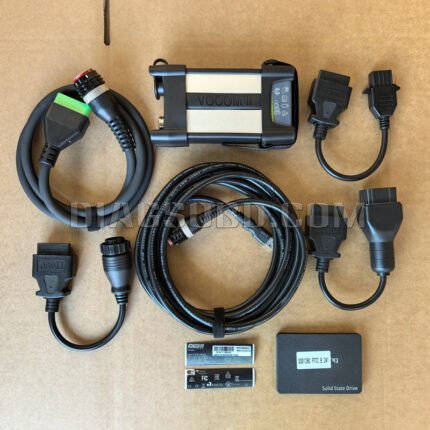 Volvo VOCOM II 88890400+SSD for Volvo VOCOM 2 Truck Excavator Diagnostic Tool VOCOM2 EUR6 PTT Premium Tech Tool (W)