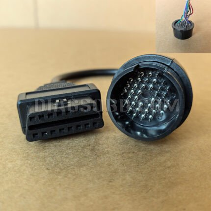 Mercedes benz 38pin Connector full point (Case With Screw Can Open) (B)