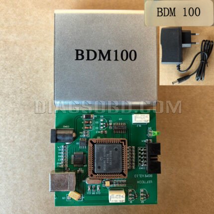 BDM100 v1255 Programmer ECU Chip Tuning Tool BDM 100 Code Reader Remapping+EU adapter (MK）