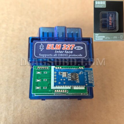 ELM327 Mini Bluetooth v1.5 2PCB PIC18F25K80 OBD2 Car Disgnostic Scanner (Carton Package) (KS)