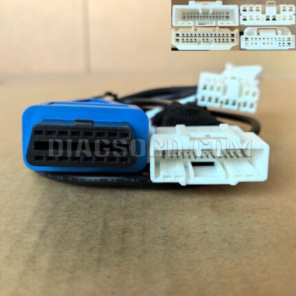 Tesla OBD2 Diagnostic Interface Connector 4in1 L1E03 Support Model 3/Y Model X/S 20pin Model X/S 12pin