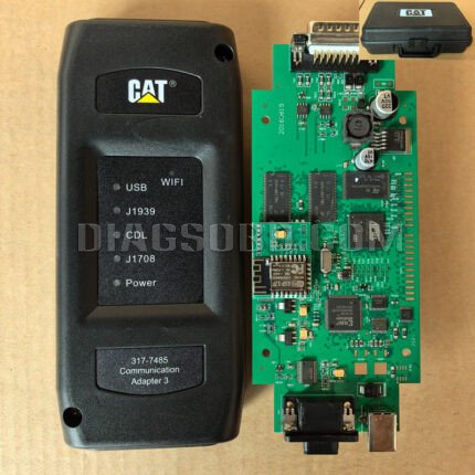 CAT ET3 wifi Wireless Adapter III Truck Diagnostic tool CAT3 Communication Connection WIFI version ET3 Heavy Duty Scanner (Plastic Case Package) (W)