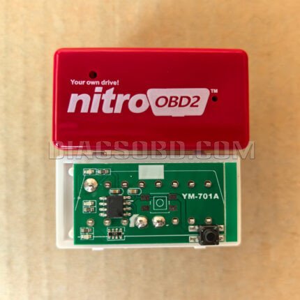 NitroOBD2 Plug red and Drive Performance Chip Tuning Box for Diesel Cars (WP）