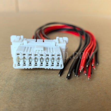 30cm OBD2 16pin Opening DIY cable for Toyota (YHB)