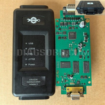 CAT ET4 478-0235 Adapter for CAT Truck Excavator Diagnostic Tool Communication Diagnostic Tool for Caterpillar (Plastic Case Package) (QJ)