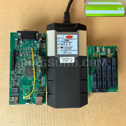 Delphi DS150 Bluetooth 2PCB v3.0 FTDI with real 9241 chip Blue relay (MK)