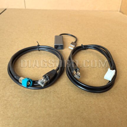 Launch X431 Diagnostic Service Cable for Tesla model3/Y/S/X series LAN Network Ethernet programming 1137658-00-A/1013230-00-A used with X431 PAD V/PAD VII/EV MAX/X431 PRO 3S+ V3.0/V5.0