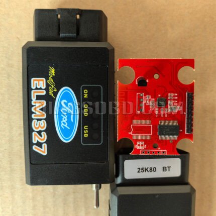 ELM327 Bluetooth v1.5 with Switch PIC18F25K80 for Ford ELMconfig HS-CAN/MS-CAN (Ford Sticker) (T)