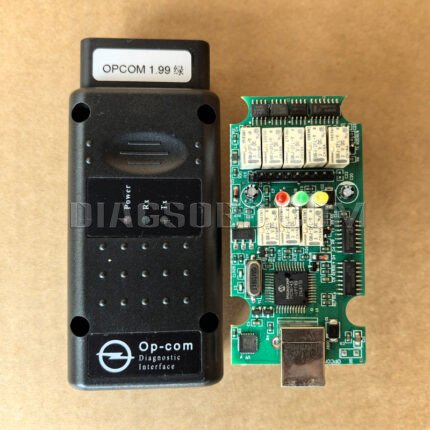 OP-COM v1.99 Green PCB for Opel Diagnostic Scanner OP COM CANBUS OP-COM OBD2 super scanner（T）