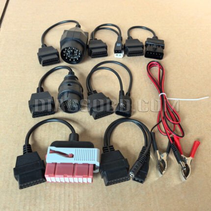 Autocom CDP+ OBD2 Connector Extension car cable 8pcs/set (Case Can Open) TCS pro Delphi ds150 Multidiag Pro+ WOW snooper MVD mvdiag (TS)