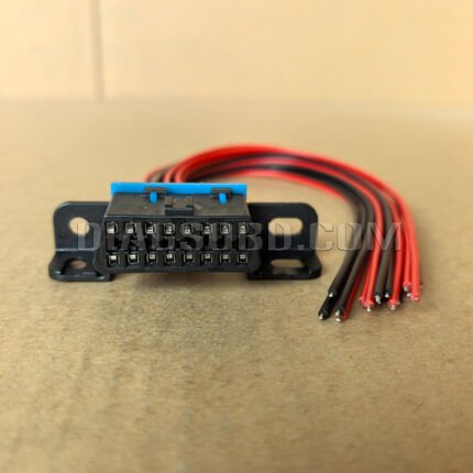 OBD2 universal female 16pin adapter with cables 30cm length (YHB)