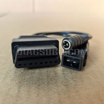 PSA 3pin V2 to OBD2 16pin Car cable adapter (Case Can Open) (Autocom car cables 8pcs/set) (TS)